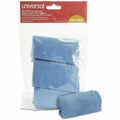 Universal Microfiber Cleaning Cloth, 12 x 12, Blue, 3/Pack, UNV43664