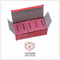 Universal Manual Eraser, Pink, 20 / Pack, UNV55120