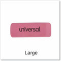 Universal Manual Eraser, Pink, 20 / Pack, UNV55120