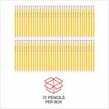 Universal Wood Pencil, HB, 72 / Pack, UNV55402