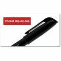 Universal Pen-Style Permanent Marker Value Pack, Fine Bullet Tip, Black, 60/Pack, UNV07074
