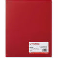 Universal Pocket Folder, 11" Width x 8 1/2" Length, 10 Pack, UNV20543