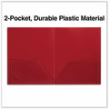 Universal Pocket Folder, 11" Width x 8 1/2" Length, 10 Pack, UNV20543