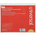 Universal Sign Holder, Clear, 2 / Pack, UNV76883