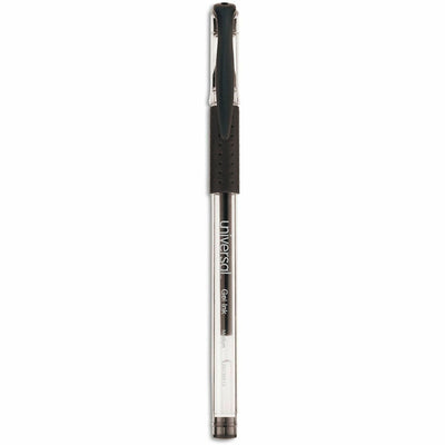 Universal Comfort Grip Gel Pen, 60 / Pack, UNV39513