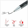 Universal Comfort Grip Gel Pen, 36 / Pack, UNV39724