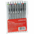 Universal Comfort Grip Gel Pen, 8 / Pack, UNV39725