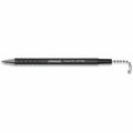 Universal Ballpoint Counter Pen, Medium 0.7 mm, Black Ink, Black Barrel, 24 Each, UNV15625