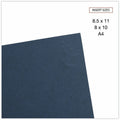 Universal Letter, A4 Certificate Holder, Navy, 8" Width x 10" Length, 6 Pack, UNV76897