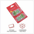Universal Flag, Green, 100 / Pack, UNV99008