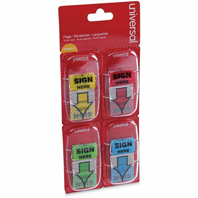Universal Flag, Yellow, 120 / Pack, UNV99010
