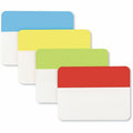 Universal Self Stick Index Tab, 2", Assorted Colors, 40/Pack, Yellow, UNV99021