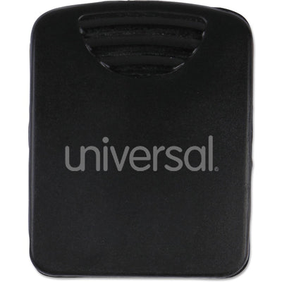 Universal Fabric Panel Wall Clips, 25 Sheet Capacity, Black, 20/Pack, UNV21270