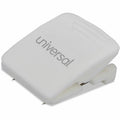 Universal Fabric Panel Wall Clips, 25 Sheet Capacity, White, 20/Pack, UNV21271