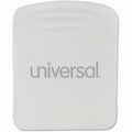 Universal Fabric Panel Wall Clips, 25 Sheet Capacity, White, 20/Pack, UNV21271
