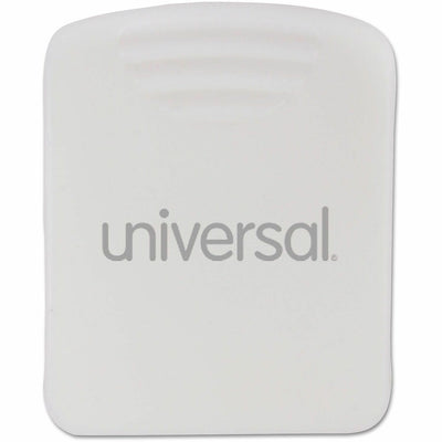 Universal Fabric Panel Wall Clips, 25 Sheet Capacity, White, 20/Pack, UNV21271