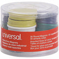 Universal Board Magnet, Yellow, 30 / Pack, UNV31251