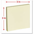 Universal Notepad, 3" x 3", 24 / Pack, UNV35695