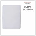 Universal Lap/Learning Dry-Erase Board, 11.75" x 8.75", White Surface, 6/Pack, UNV43910