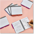 Universal Spiral Bound Index Cards, Ruled, 4 x 6, White, 120/Pack, 4" Width x 6" Length, UNV47302