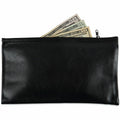 Universal Carrying Case (Wallet) Cash - Black, 2 / Pack, UNV69021