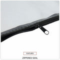 Universal Carrying Case (Wallet) Cash - Clear, Black, 2 / Pack, UNV69026