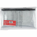 Universal Carrying Case (Wallet) Cash - Clear, Black, 2 / Pack, UNV69026