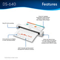 Brother DSMobile DS-640 Sheetfed Scanner - 600 dpi Optical, BRTDS640