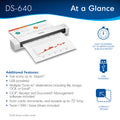 Brother DSMobile DS-640 Sheetfed Scanner - 600 dpi Optical, BRTDS640