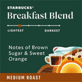Starbucks K-Cup Breakfast Blend Coffee, 24 / Box, SBK12433992