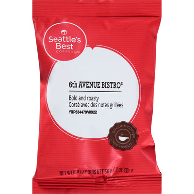 Seattle's Best Coffee 6th Avenue Bistro Coffee, 18 / Box, SEA12420873
