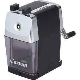 Carl Custom Pencil Sharpener, Black, CUI19019