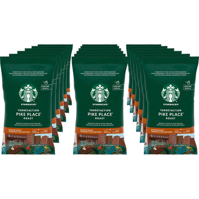 Starbucks Pike Place Medium Roast Coffee, 18 / Box, SBK12411960