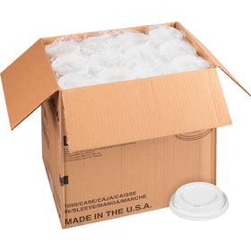 Starbucks Plastic Hot Cup Lids, White, 1020 / Carton, SBK12434007
