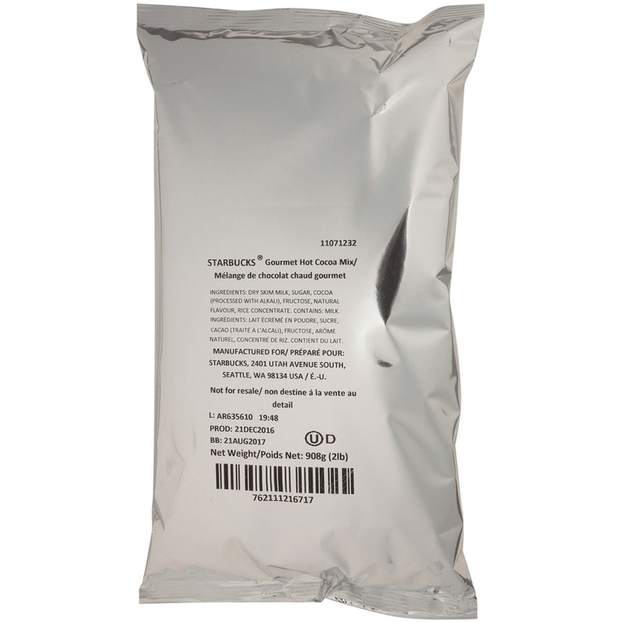 Starbucks Single Cup Brewer Gourmet Hot Cocoa, 6 / Carton, SBK12421284