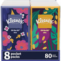 Kimberly-Clark Kleenex Go Packs Facial Tissues, White, 1 Pack, KCC46651