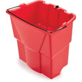 Newell Rubbermaid Commercial WaveBrake 18 QT Dirty Water Bucket, Red, RCP2064907