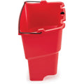 Newell Rubbermaid Commercial WaveBrake 18 QT Dirty Water Bucket, Red, RCP2064907