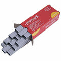 Universal Staples, Silver, 25000 / Pack, UNV79000VP