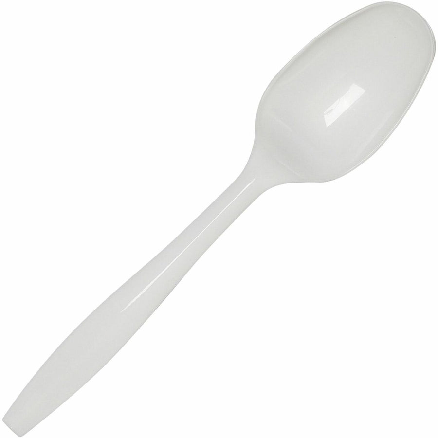 Dixie Spoon, White, Polypropylene, 24 / Carton, DXESSS21P