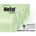 Novolex BioTuf Trash Bag, Green, 1 Carton, HERY6848YER01