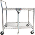 Stanley Black & Decker Bostitch Stowaway Utility Cart, Chrome, BOSBSACLGCR