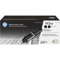 HP 143AD Original Laser Toner Cartridge - Dual Pack - Black - 1 Carton, HEWW1143AD