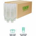 Eco-Products 12 oz GreenStripe Cold Cups, 20 / Carton, ECOEPCC12GSACT