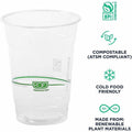 Eco-Products 16 oz GreenStripe Cold Cups, 20 / Carton, ECOEPCC16GSACT