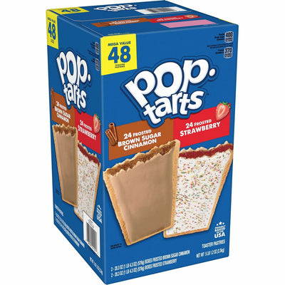 Kellanova Pop Tarts Variety Pack, 48 / Box, KEB22095