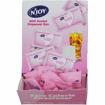 Sugar Foods Njoy Pink - Saccharin, 400 / Box, SUG83034