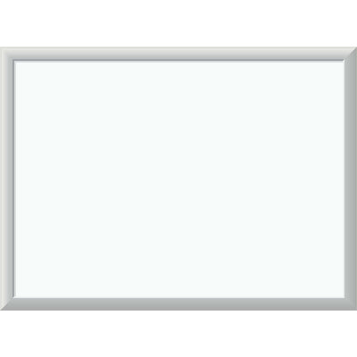U Melamine Non-Magnetic Dry-Erase Board, UBR030U0001