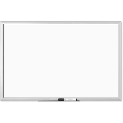 U Melamine Non-Magnetic Dry-Erase Board, UBR031U0001