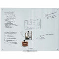 U Magnetic Glass Frameless Dry-Erase Board, UBR2299U0001